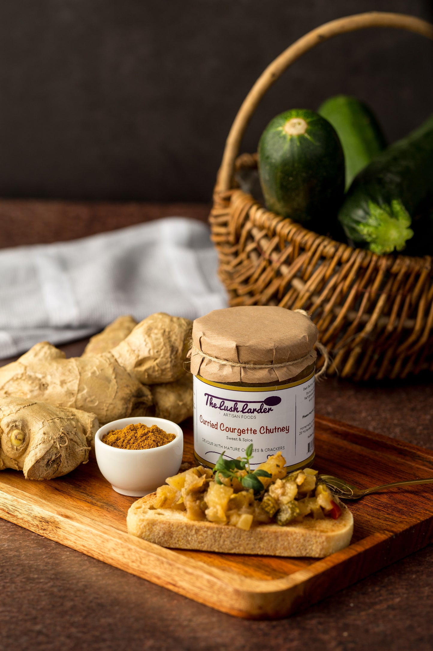 Curried Courgette Chutney