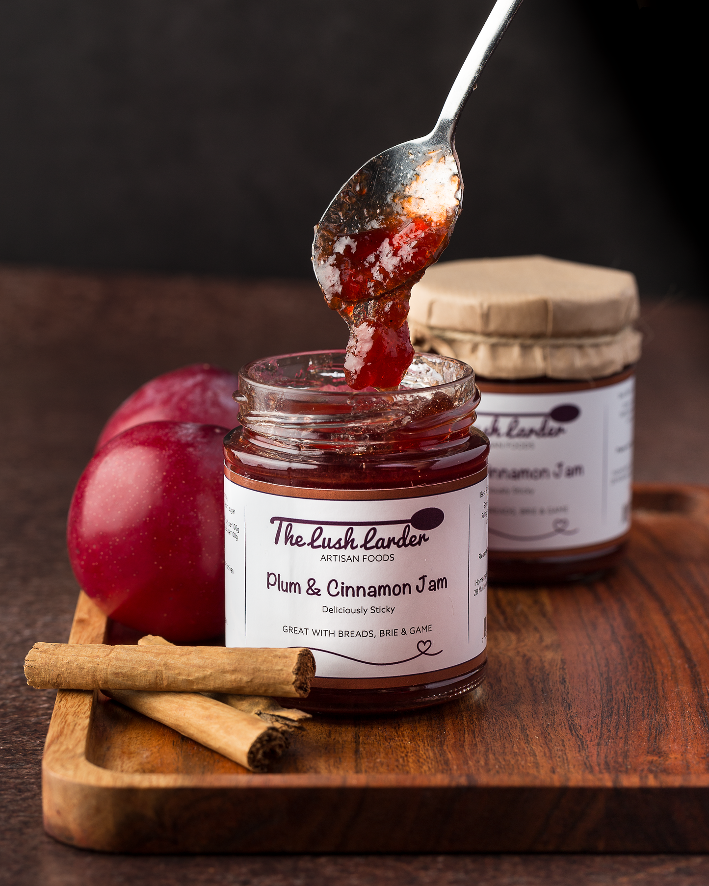 Plum & Cinnamon Jam